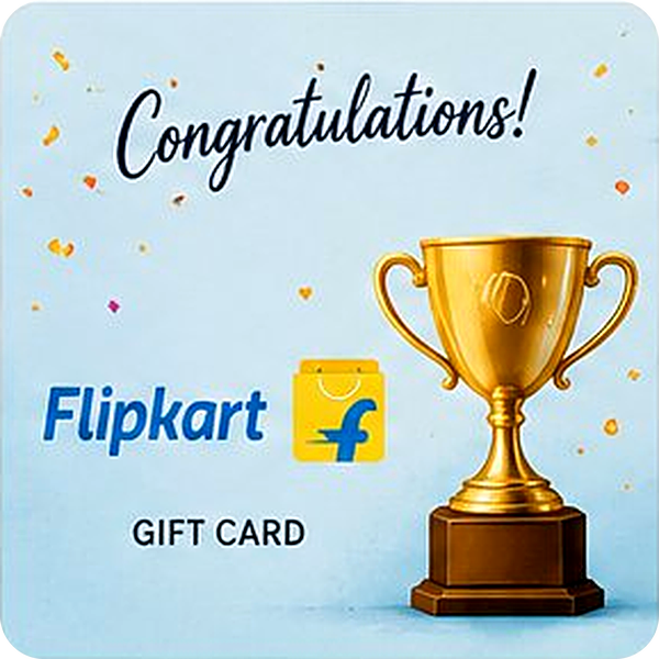 Gift Card Flipkart for Congratulations