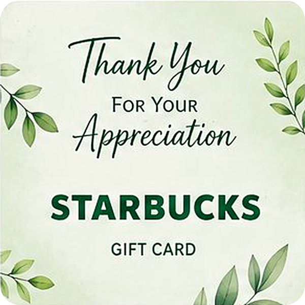 Gift Card Starbucks